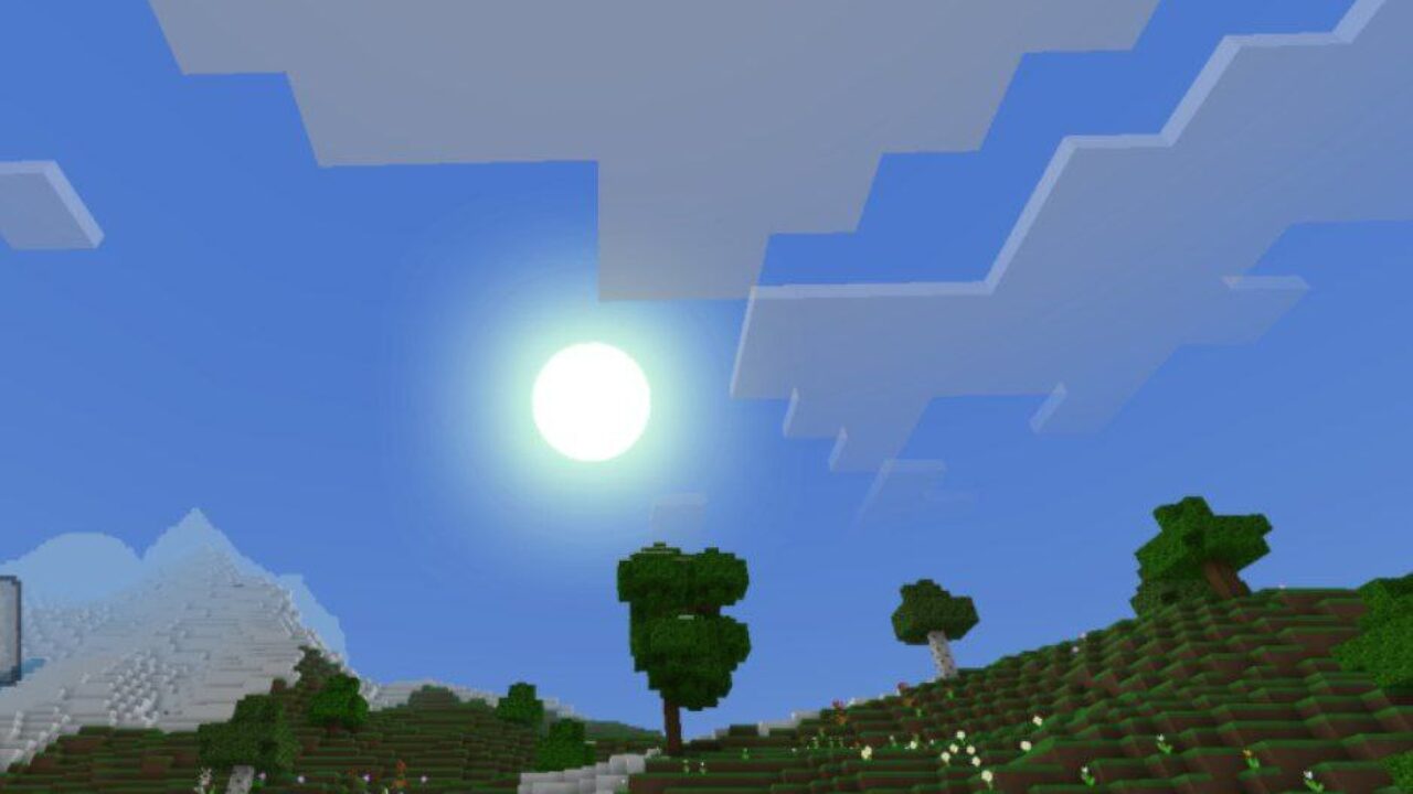 Sun from Firewolf 3D Texture Pack for Minecraft PE