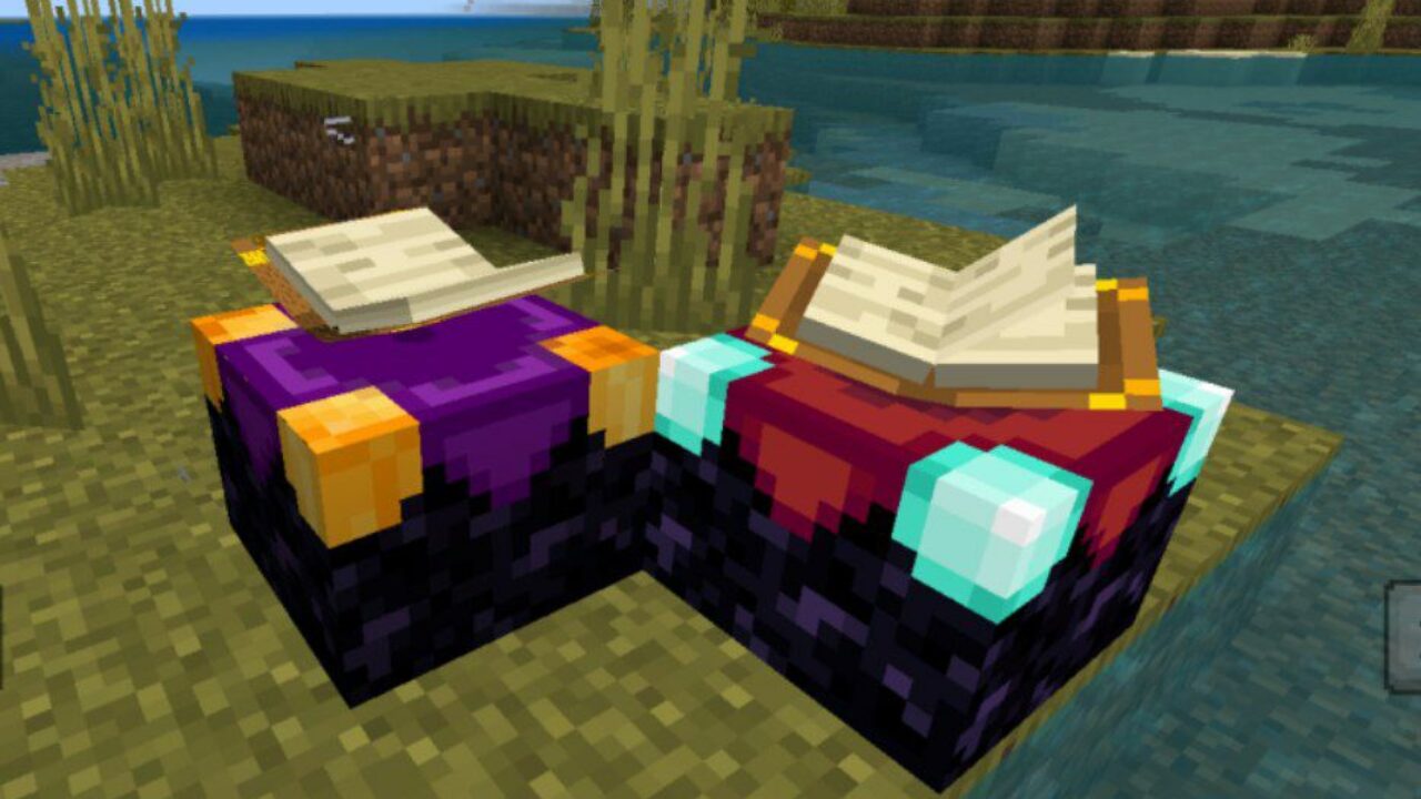 Tables from System Enchantments Mod for Minecraft PE