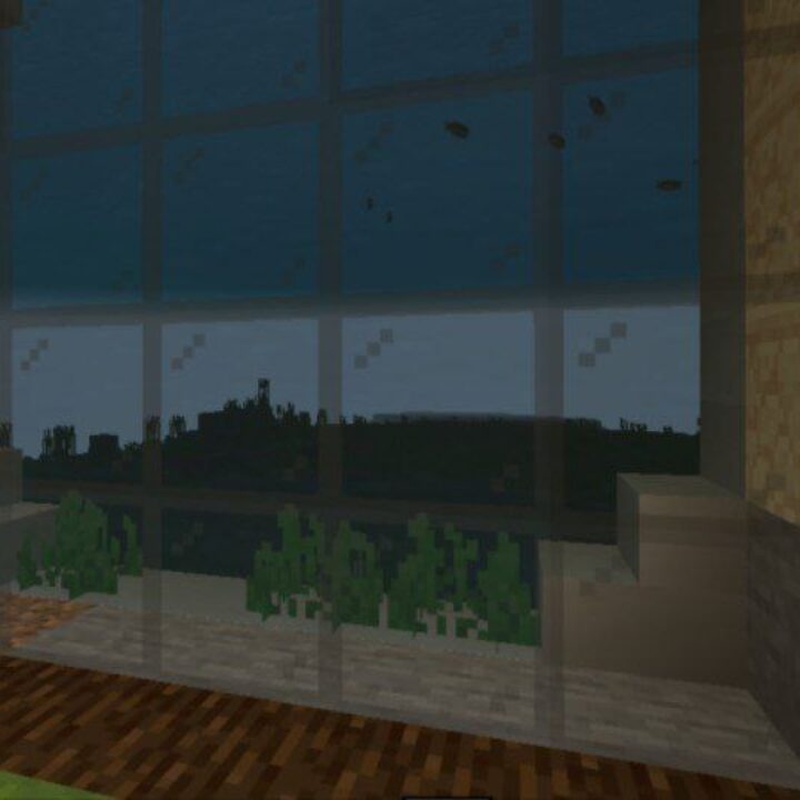 Underwater House Map for Minecraft PE