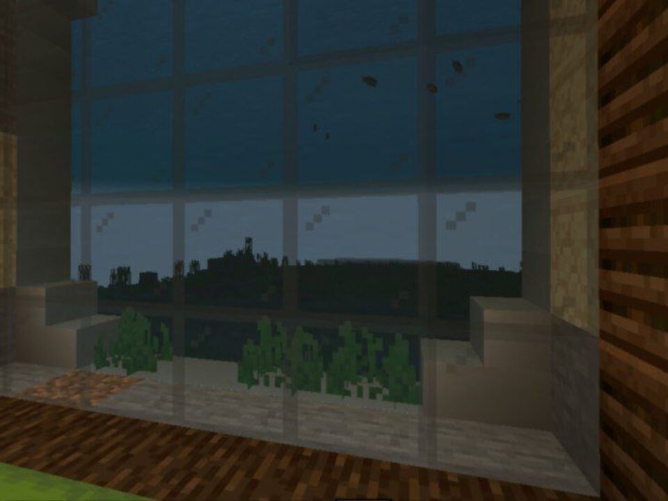 Underwater House Map for Minecraft PE