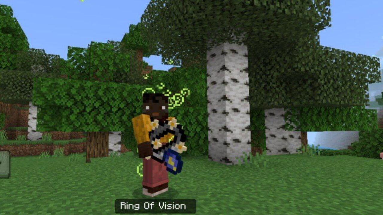 Vision from Power Rings Mod for Minecraft PE