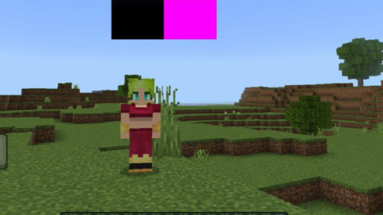 Anime from Waifus 2 Mod for Minecraft PE