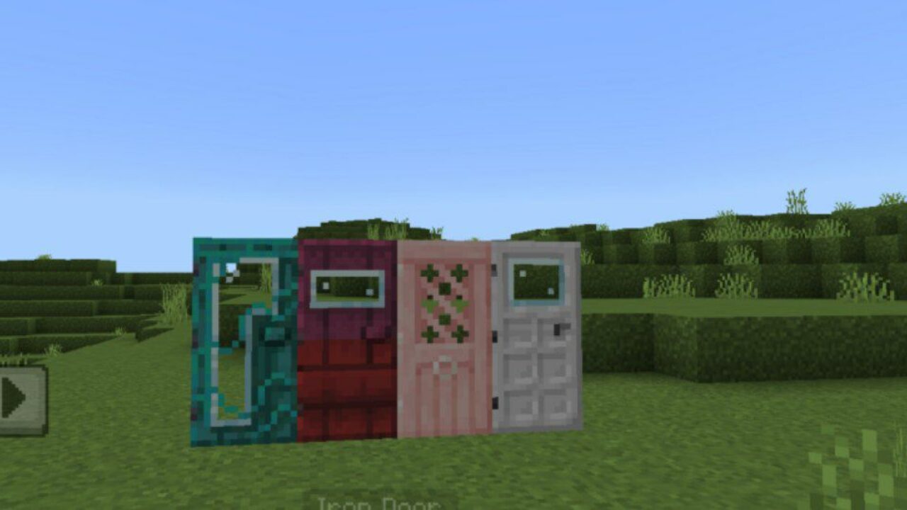 Doors from Terra Texture Pack for Minecraft PE
