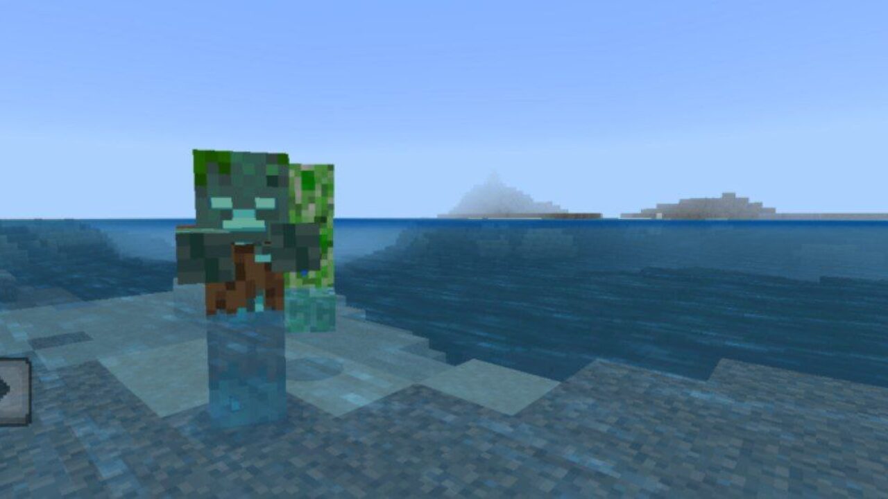 Drowned from MMSA Mod for Minecraft PE