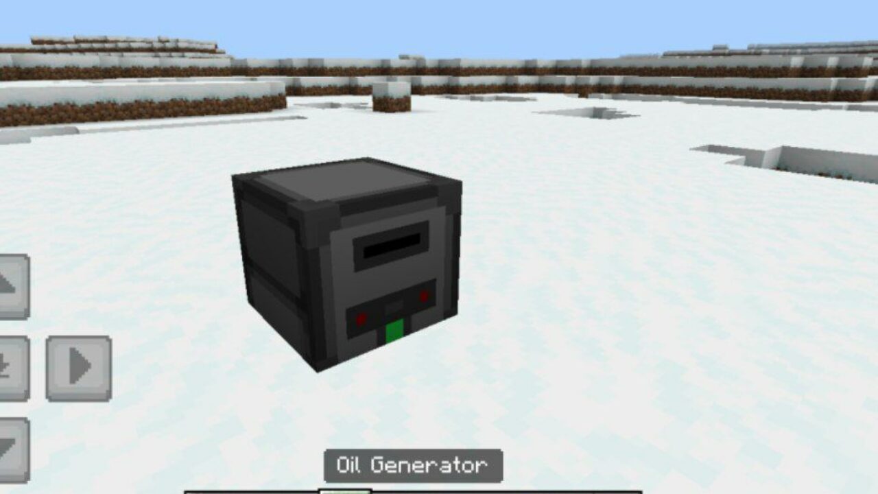 Generator from Bedrock Energistics Mod for Minecraft PE