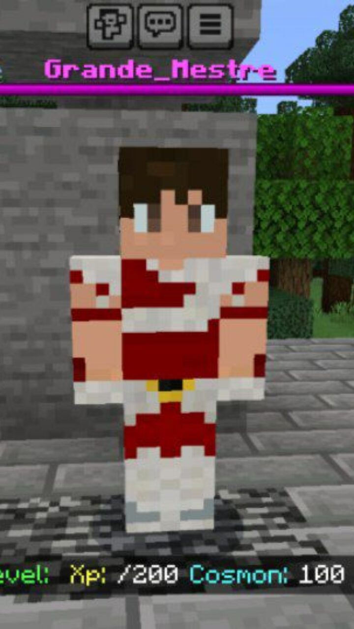 Grande Mestre from Saint Seiya Map for Minecraft PE