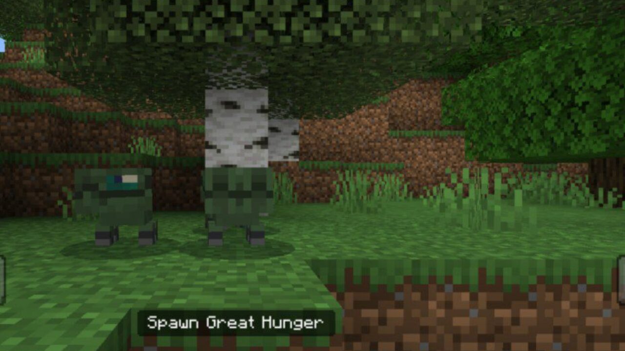 Great Hunger from Adventure Plus Mod for Minecraft PE