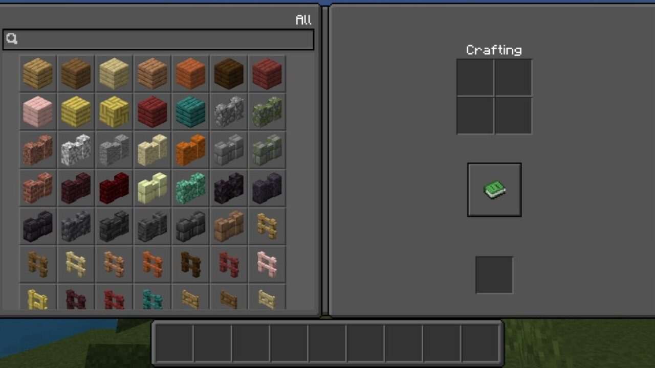 Inventory from Terra Texture Pack for Minecraft PE