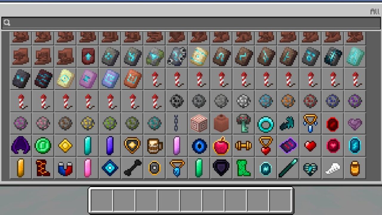 Inventory from Vanilla Artifacts Mod for Minecraft PE