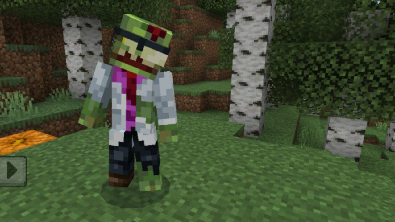 Monsters from Zombie Boss Mod for Minecraft PE