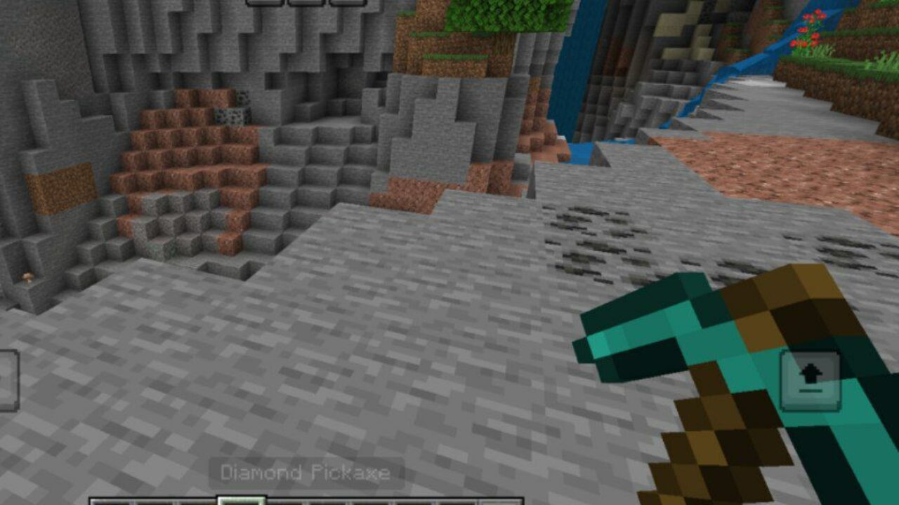 Pickaxe from Knowledge Experience Mod for Minecraft PE