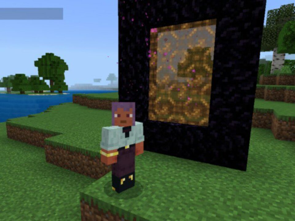 Stars Alternate Portals Texture Pack for Minecraft PE