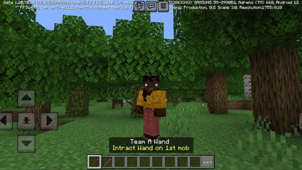 Team A from MB Wand Mod for Minecraft PE