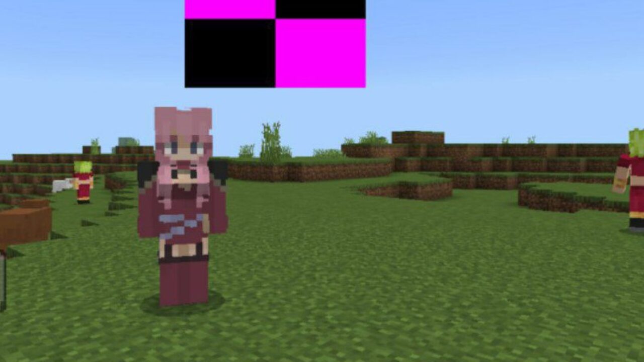 Vanessa from Waifus 2 Mod for Minecraft PE