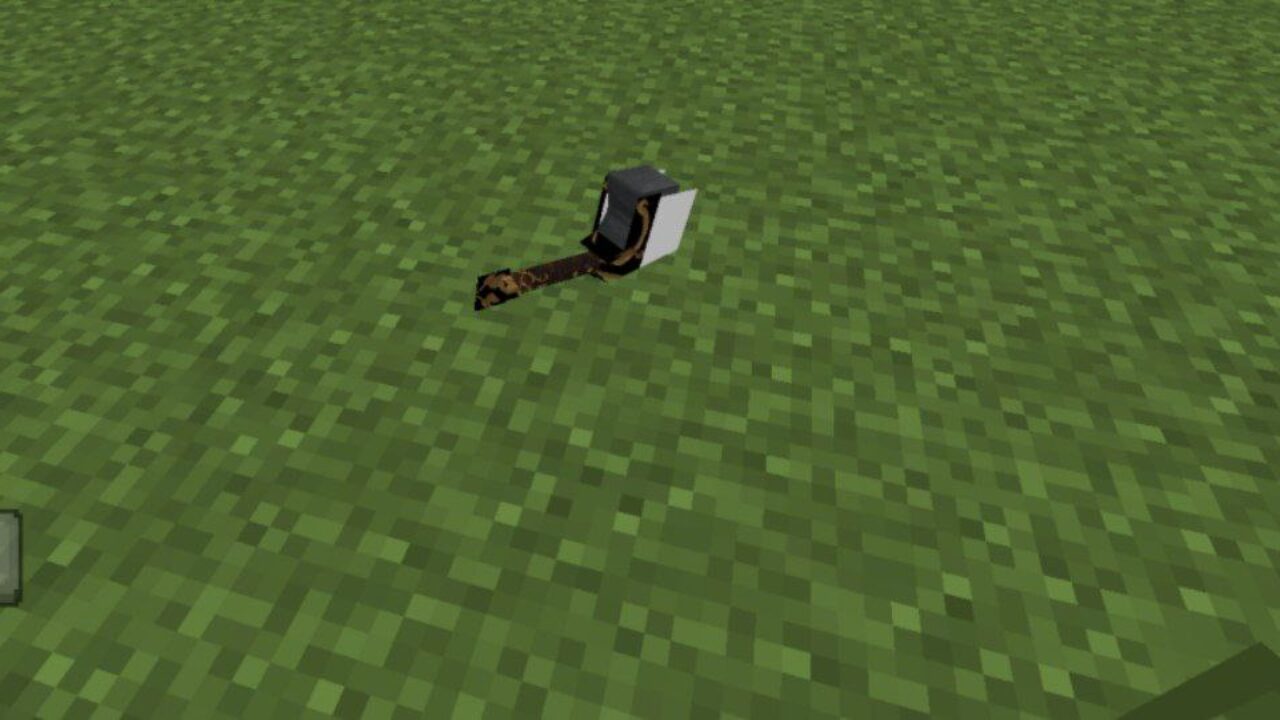 Weapon from Leviathan Axe Mod for Minecraft PE