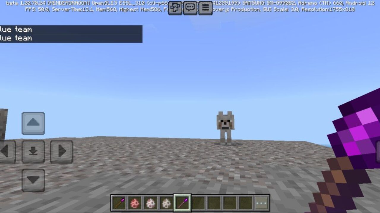 Wolf from MB Wand Mod for Minecraft PE
