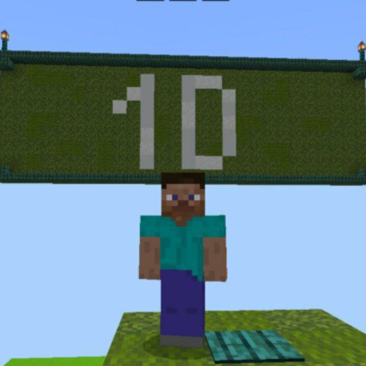 1DCRAFT Map for Minecraft PE