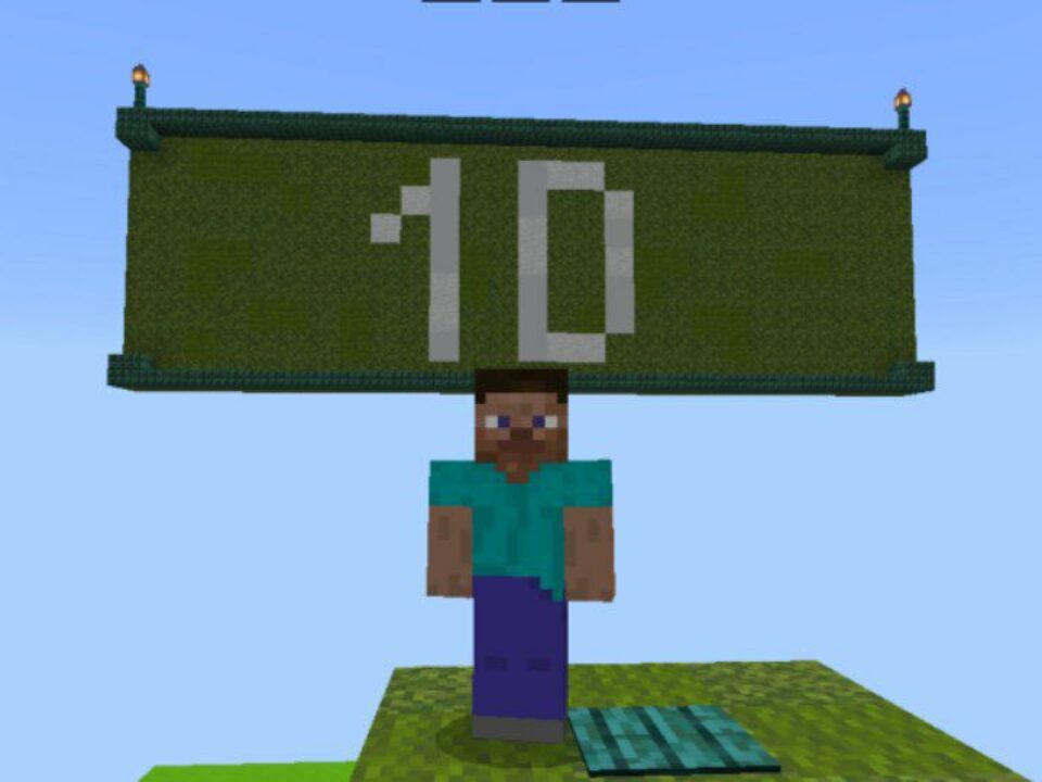 1DCRAFT Map for Minecraft PE