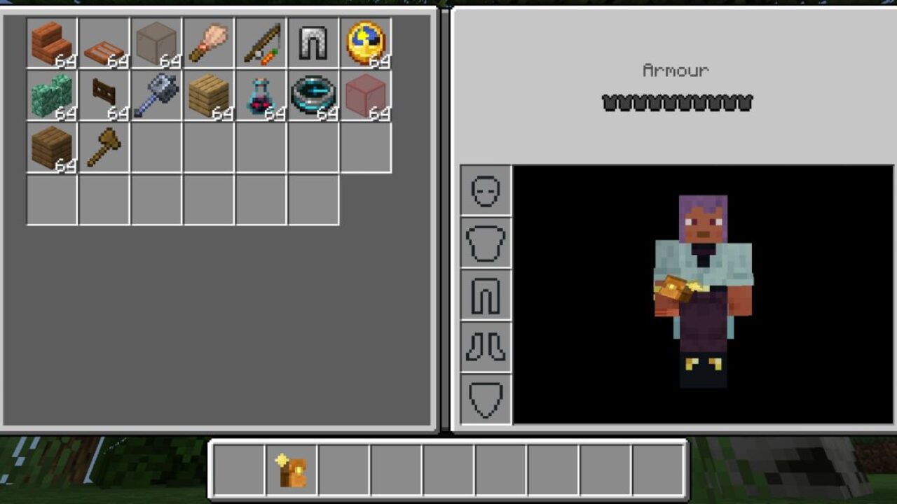 After from Inventory Sorter Mod for Minecraft PE