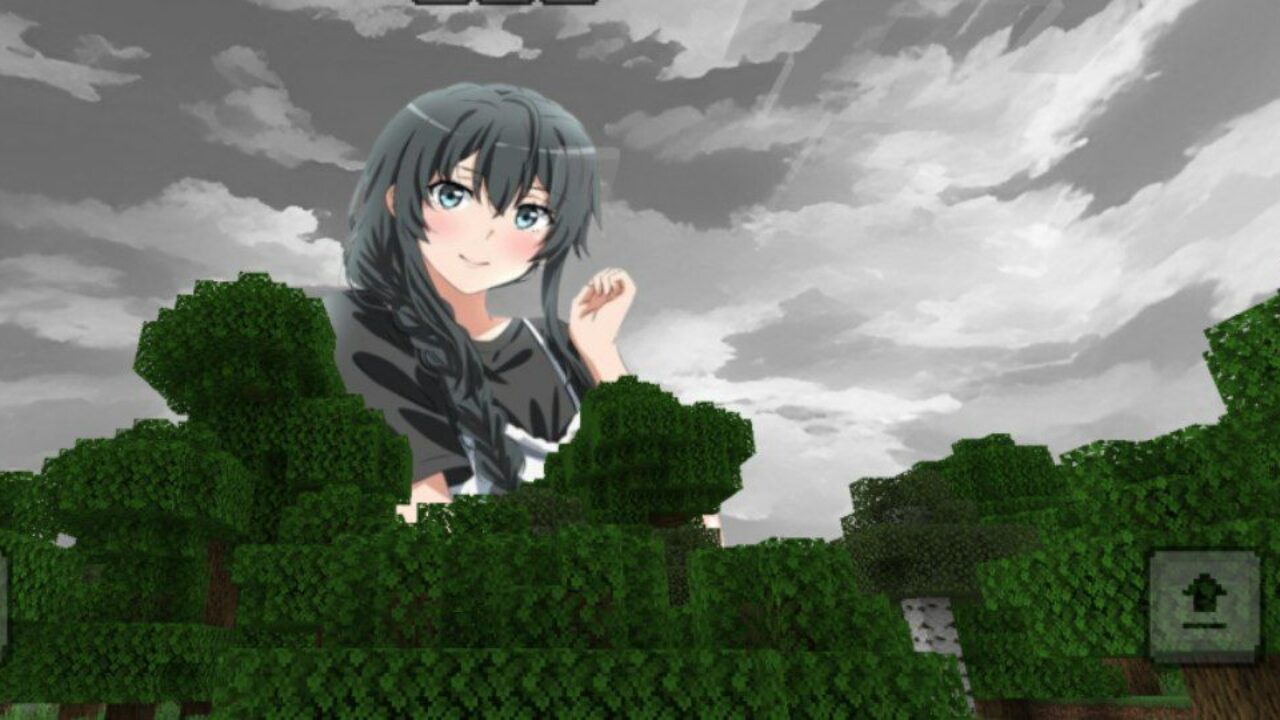 Anime Girls Sky Texture Pack for Minecraft PE