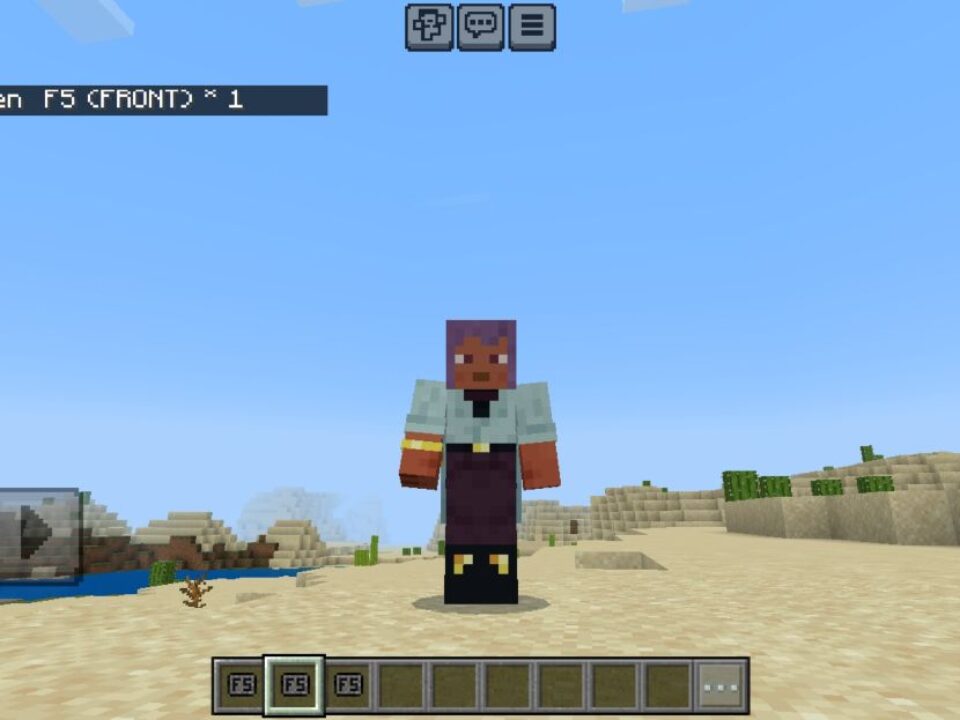 F5 Mod for Minecraft PE