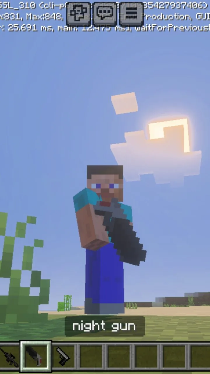 Gun Expansion from Gun Mod for Minecraft PE