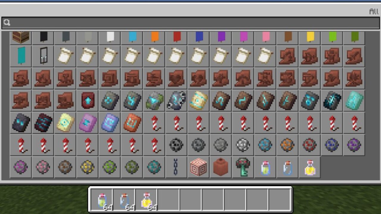 Inventory from Energy Bar Mod for Minecraft PE