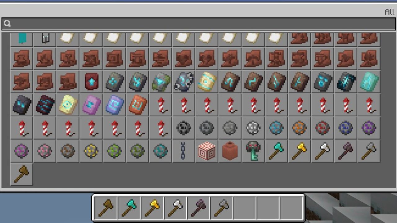 Inventory from Raiyons Java Combat Mod for Minecraft PE