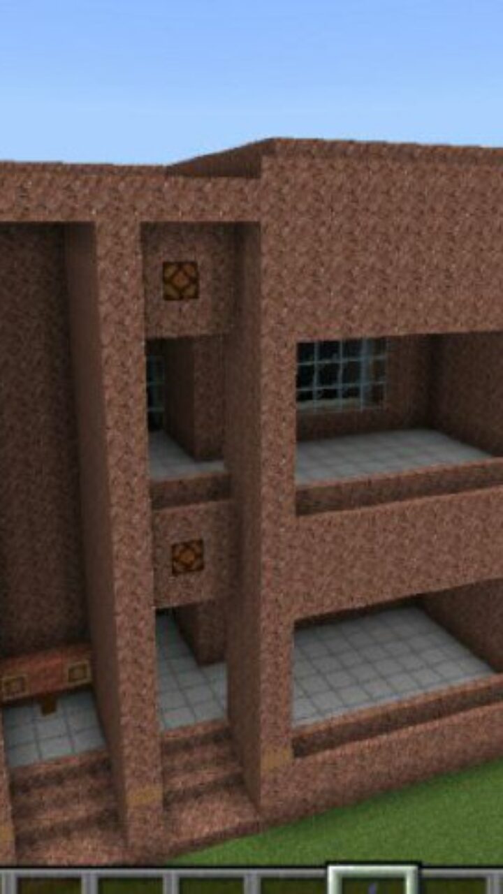 Top View from Command Block APT Map for Minecraft PE