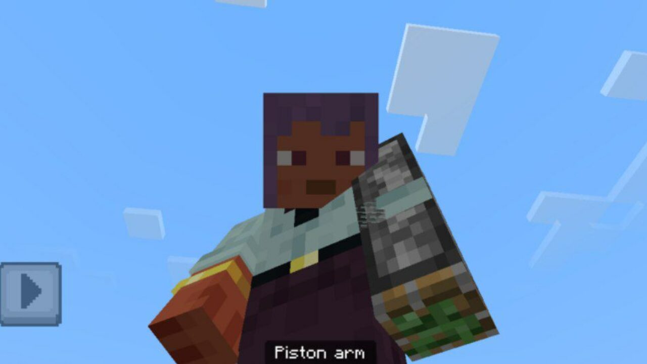 Use It from Piston Arm Mod for Minecraft PE