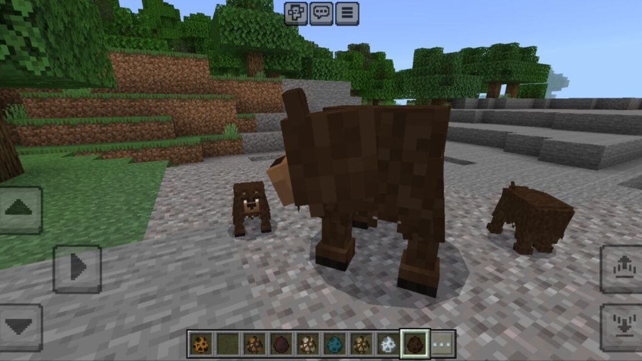 Bear from Mythological Craft Mod for Minecraft PE