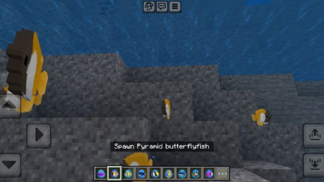 Butterflyfish from Coastal Waters Mod for Minecraft PE