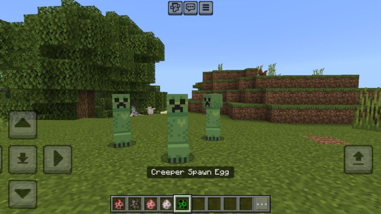 Creeper from Txyme Cottagecore Texture Pack for Minecraft PE