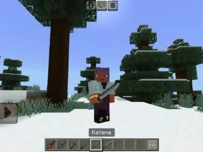 Knives Mod for Minecraft PE