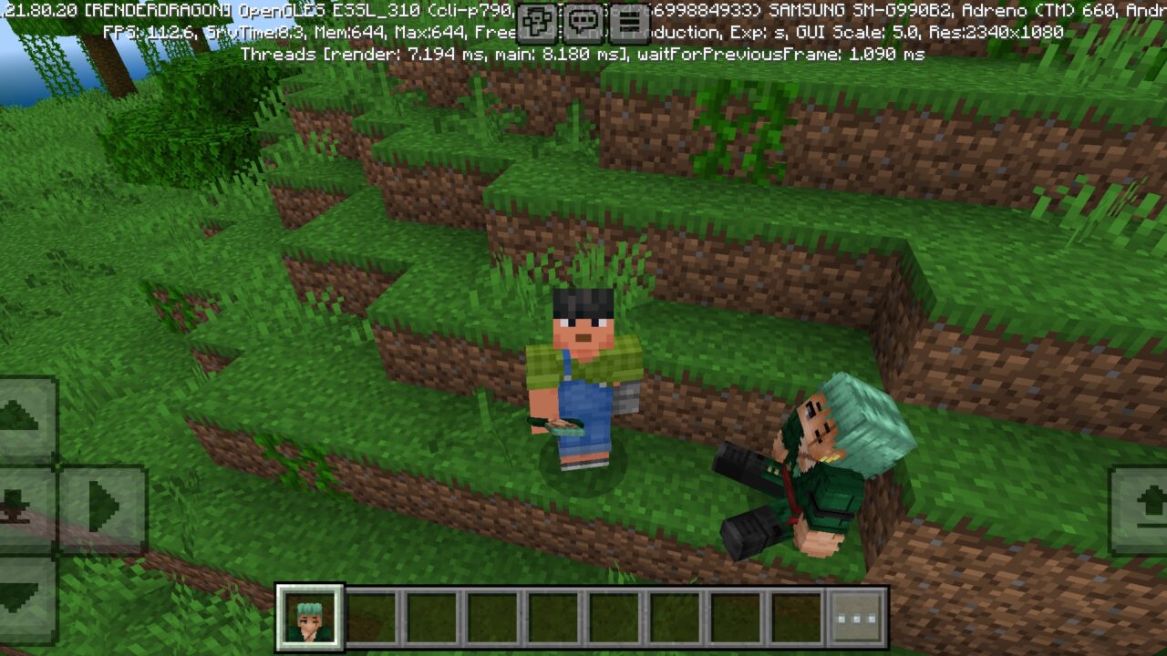 More Characters from One Piece Mod for Minecraft PE