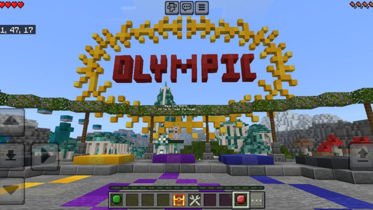 Olympic Games Map for Minecraft PE