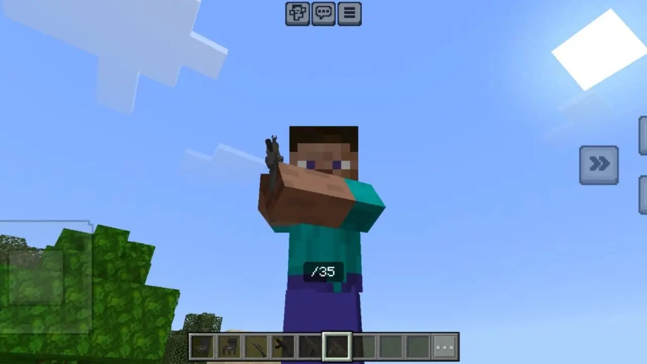 Abilities from Insares Weapon Mod for Minecraft PE