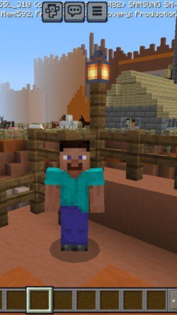 Around from Wild West Map for Minecraft PE