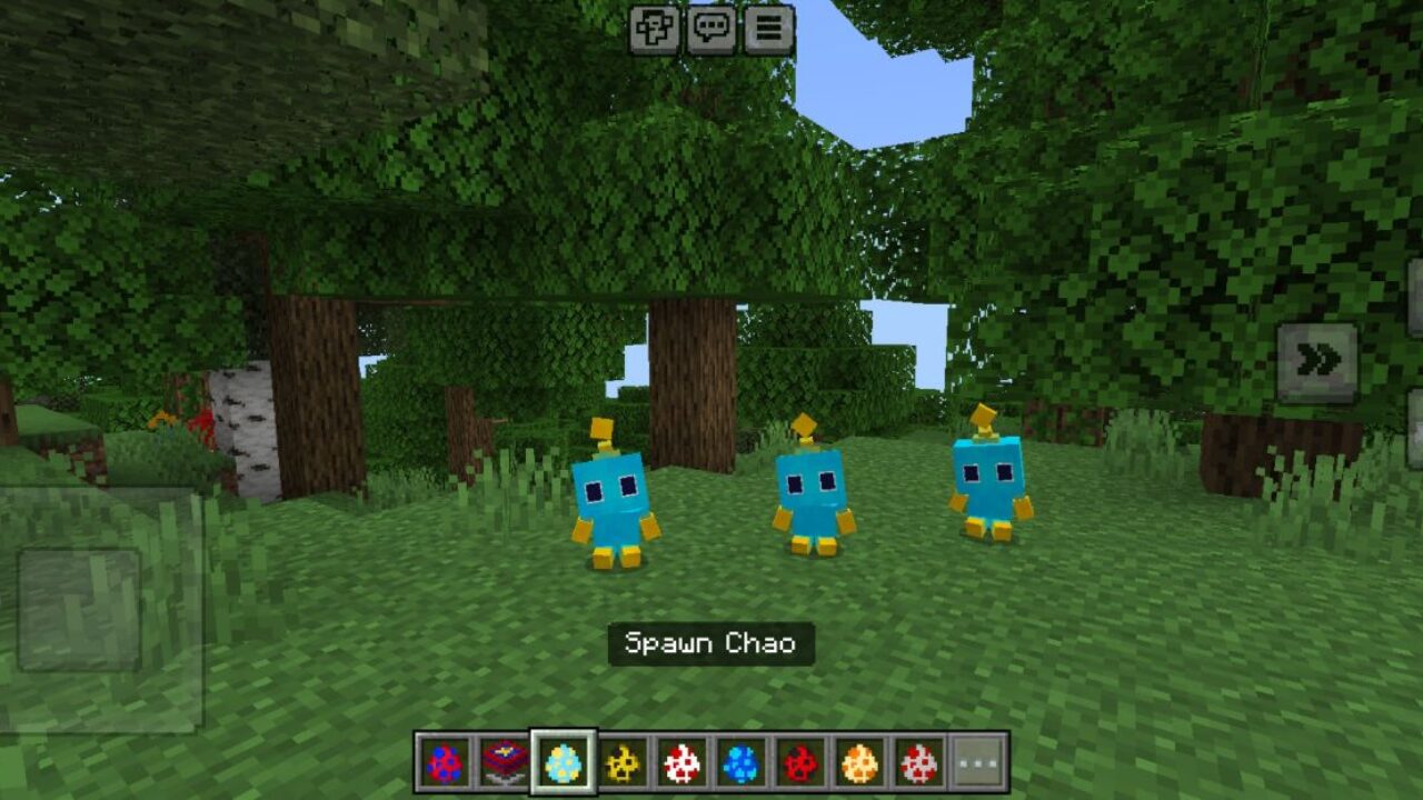 Chao from Sonic Land Mod for Minecraft PE