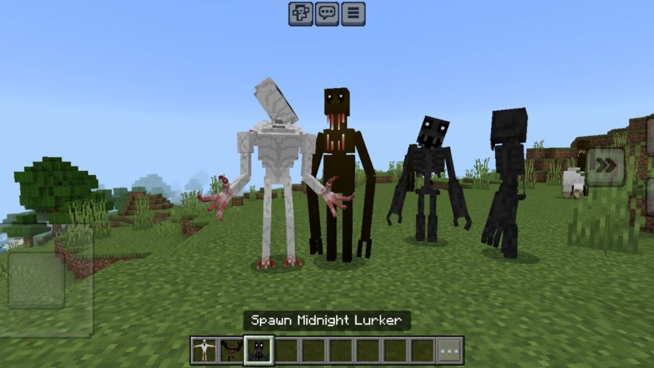 Creatures from Horror Craft Mod for Minecraft PE