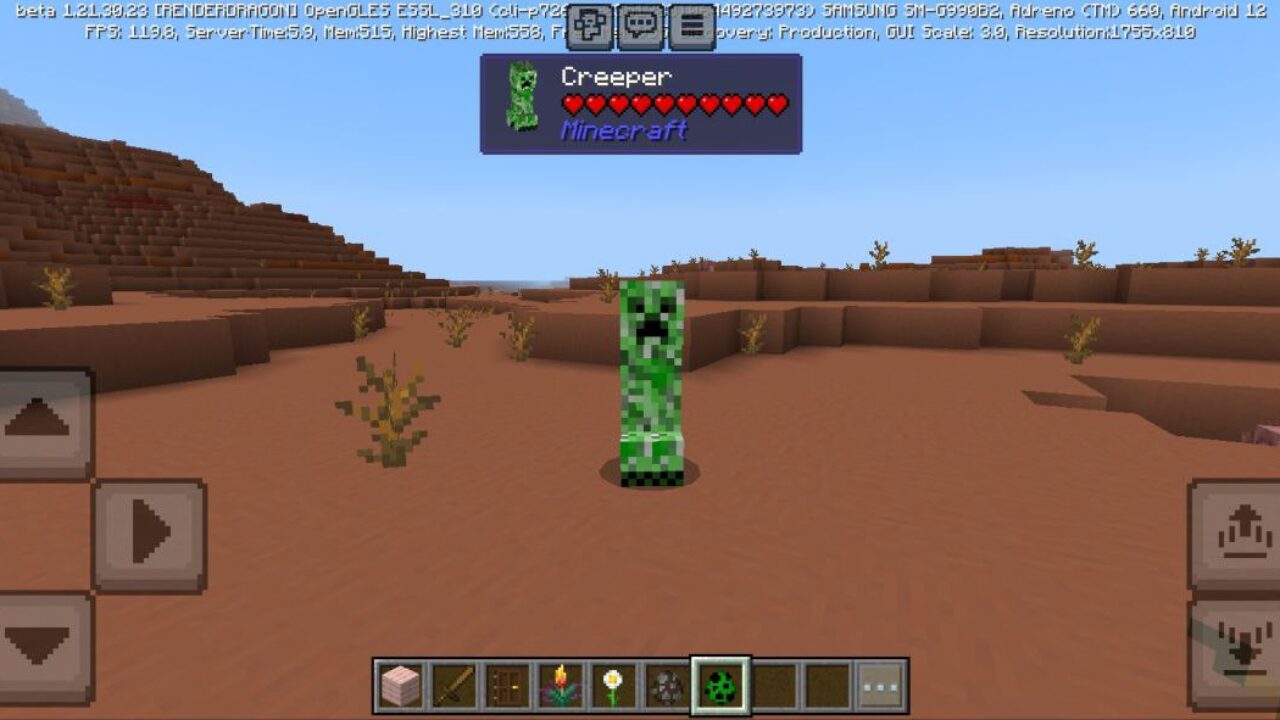 Creeper from WAILA Mod for Minecraft PE