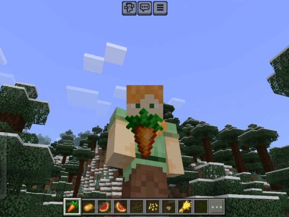 Crops Plus Texture Pack for Minecraft PE