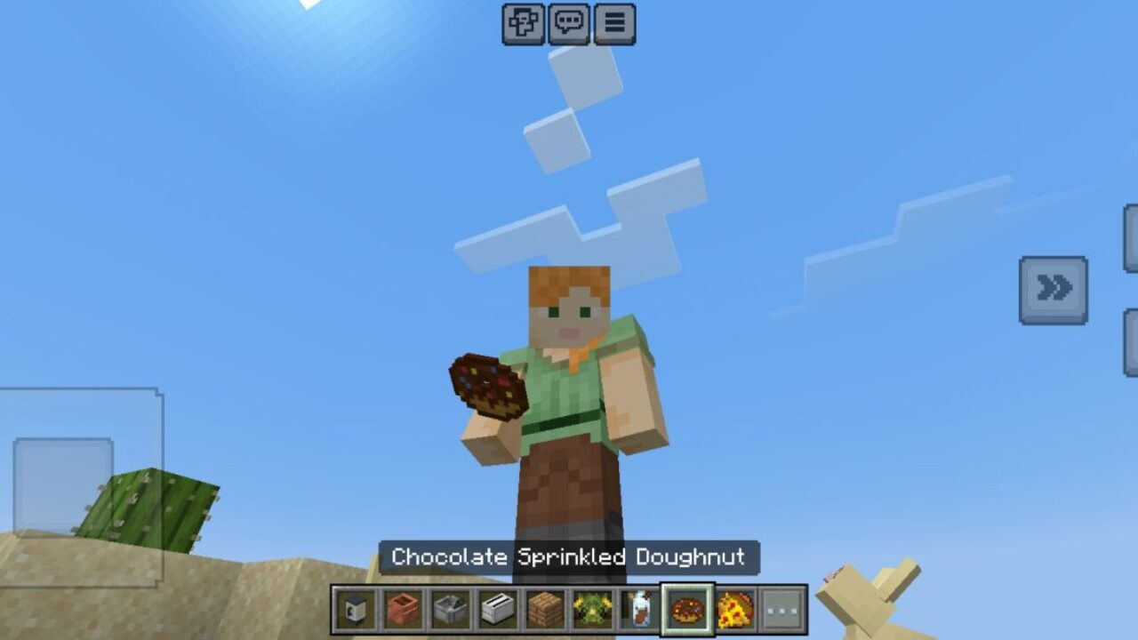 Donat from Strats Food Mod for Minecraft PE