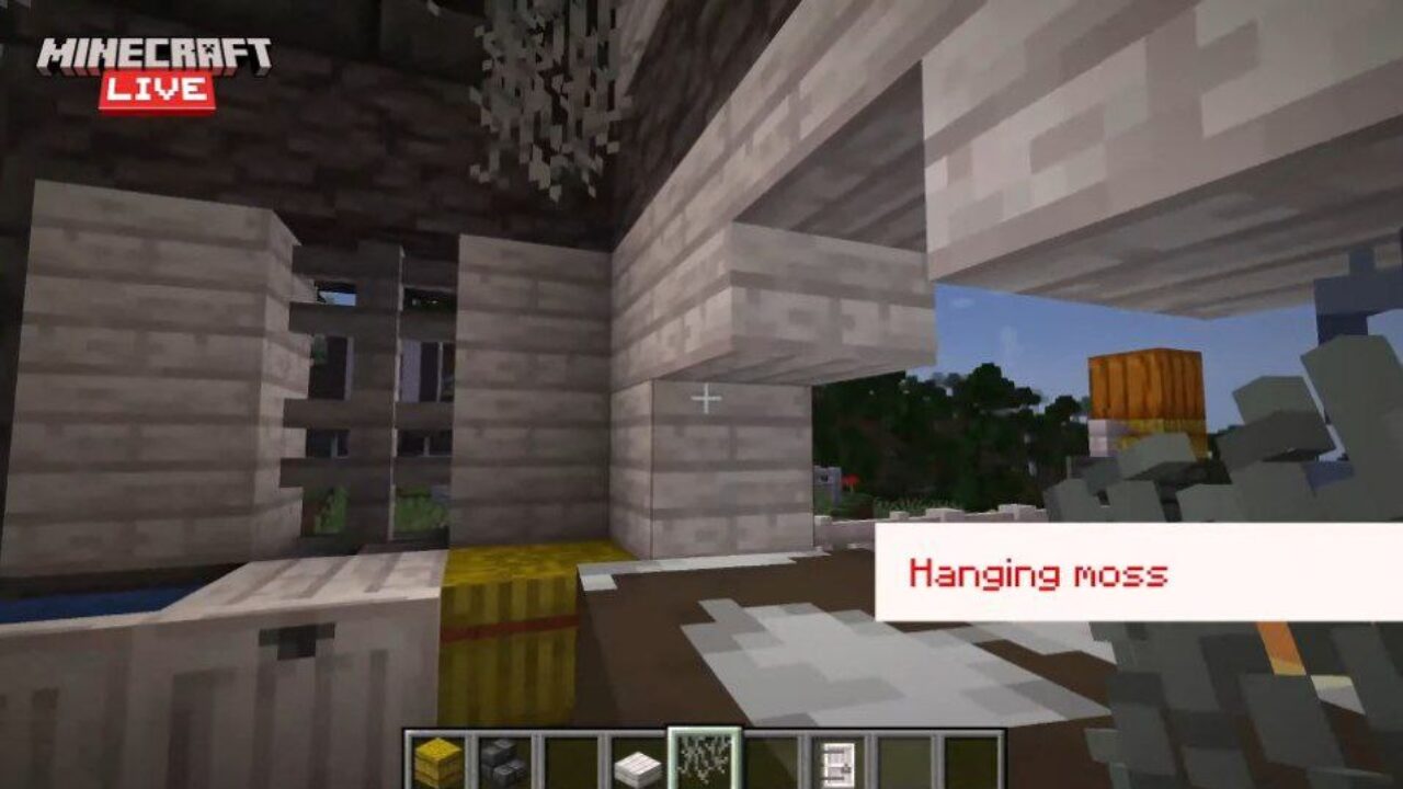 Hanging Moss for Minecraft PE 1.22.0