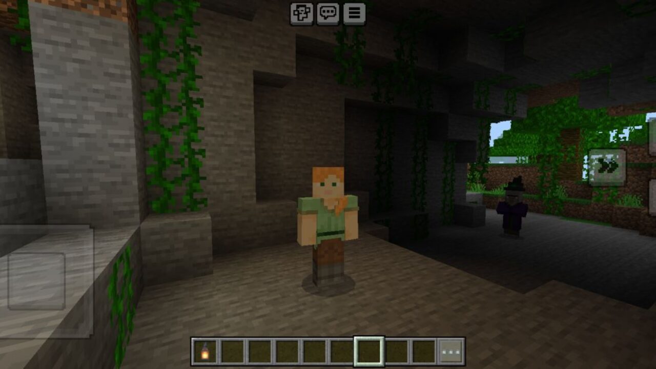 Inside from Soundless Cave Noises Texture Pack for Minecraft PE