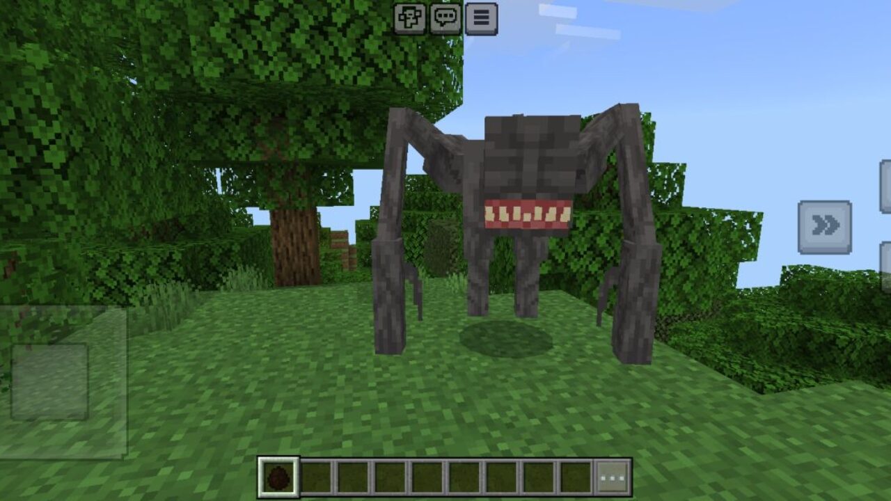 Mob from A Quiet Place Mod for Minecraft PE