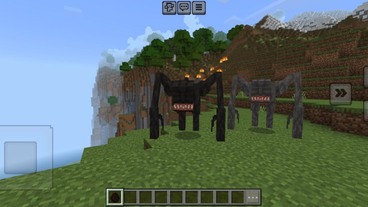 Monsters from A Quiet Place Mod for Minecraft PE