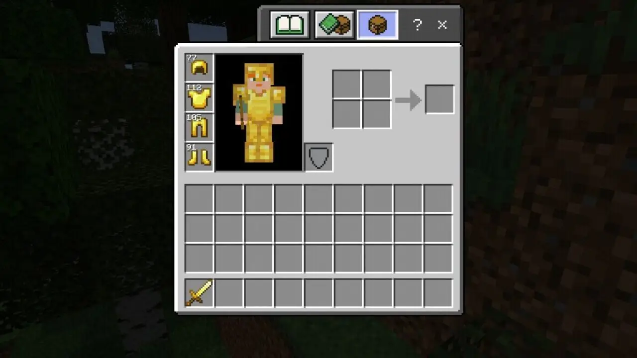 Options from Durability Viewer Texture Pack for Minecraft PE