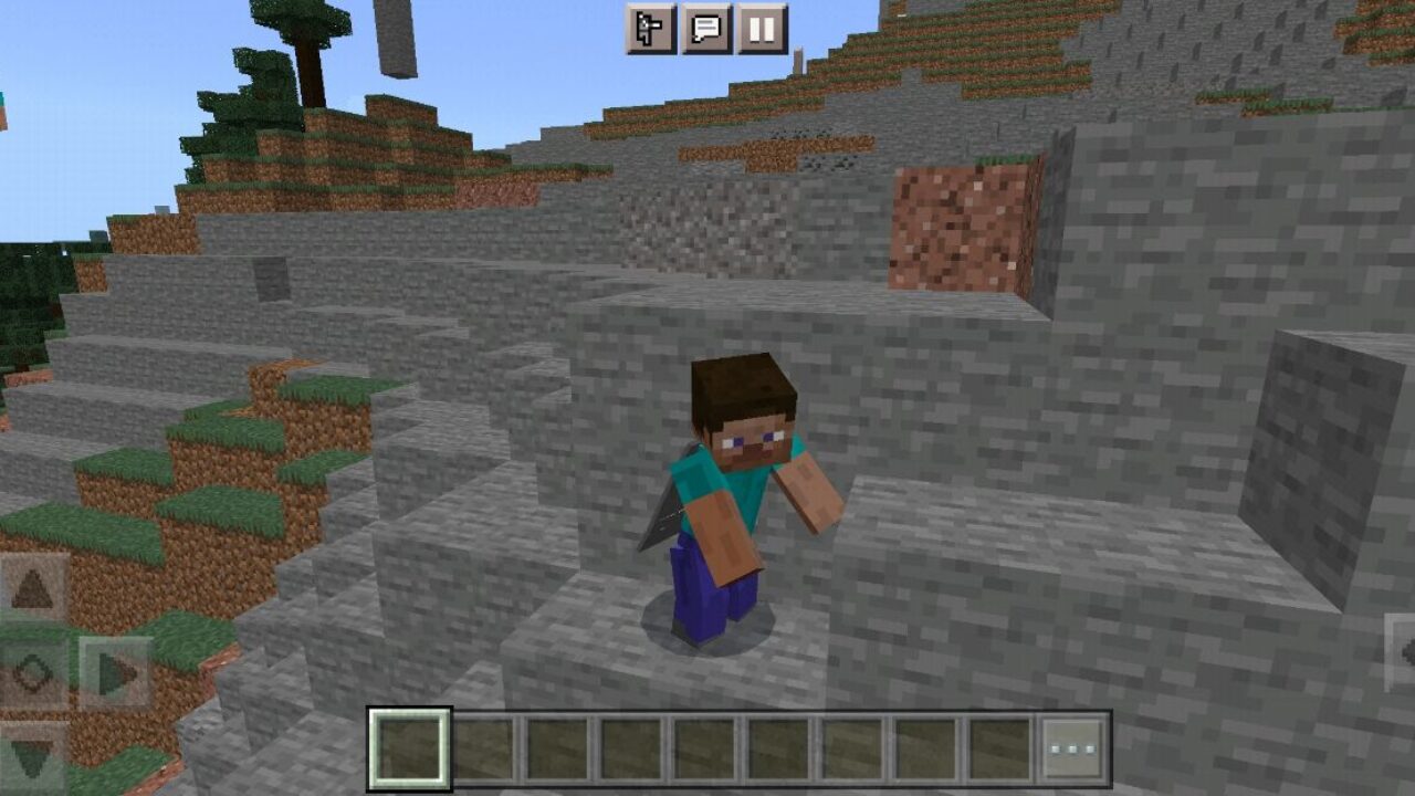 Sneak from New Player Animation Texture Pack for Minecraft PE