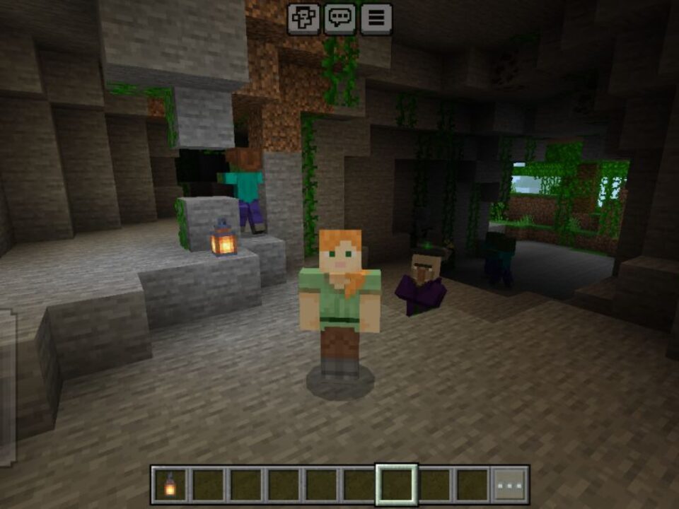 Soundless Cave Noises Texture Pack for Minecraft PE